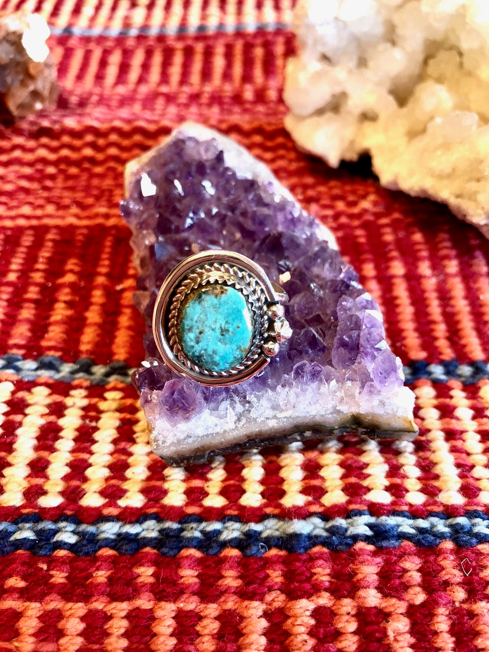 Carico Lake Turquoise Ring