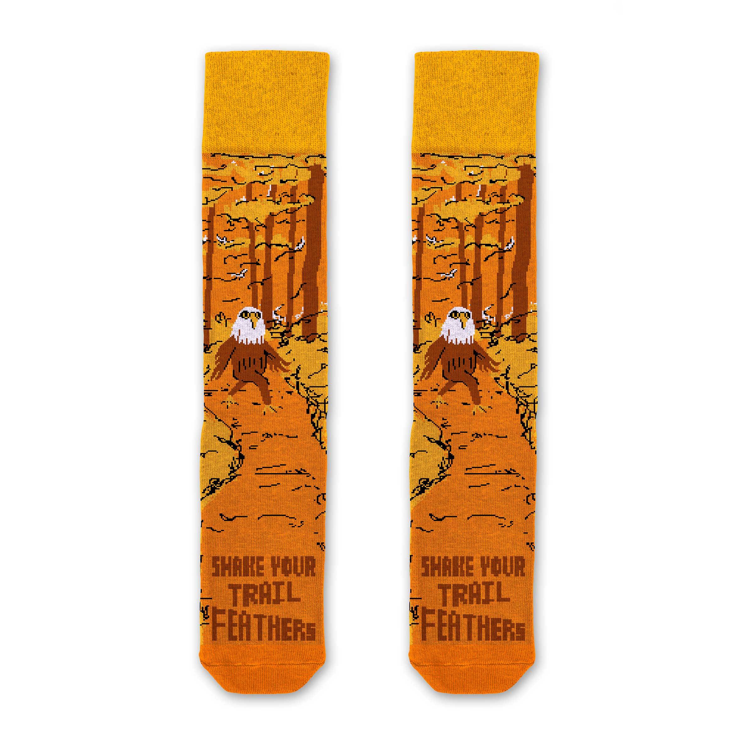 Parks Project Shake Your Trailfeathers Socks