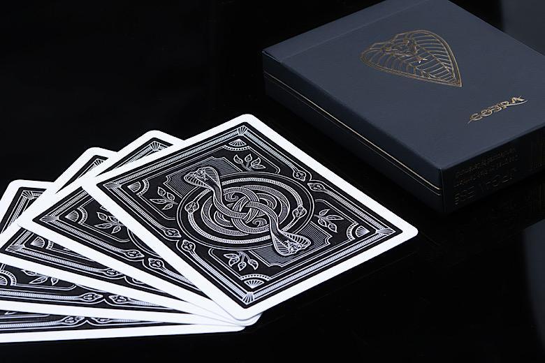LIMITED EDITION COBRA Black Edition Playing Cards