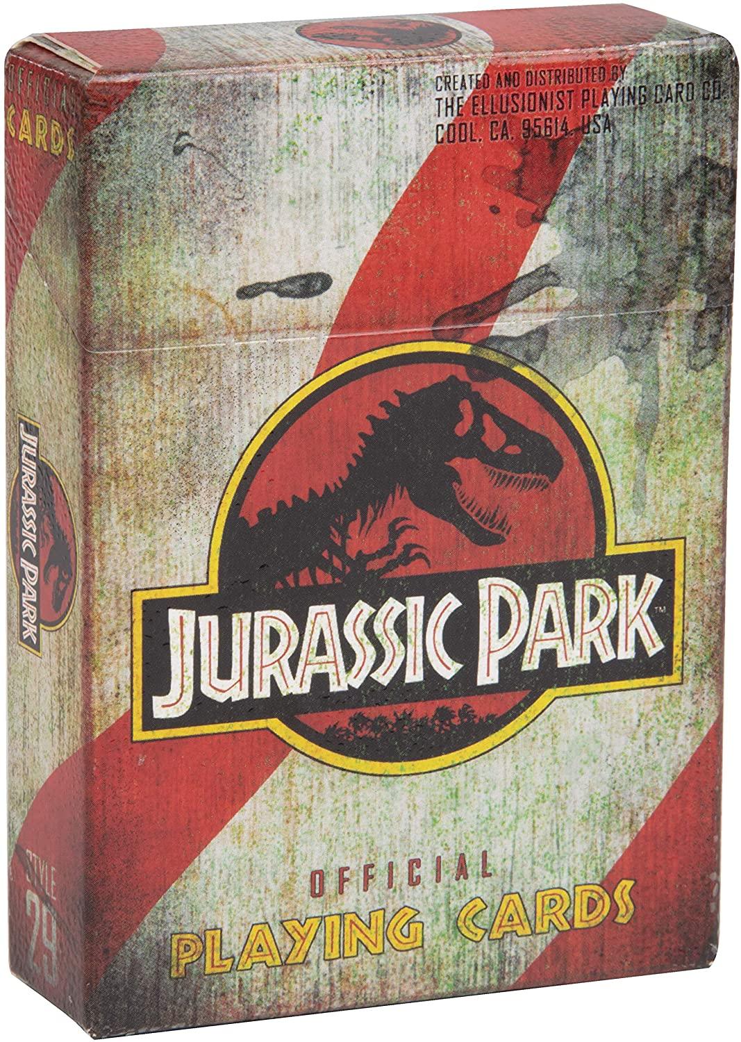 Details about   NEW Universal Studios Jurassic World Dinosaur Info Playing Cards 