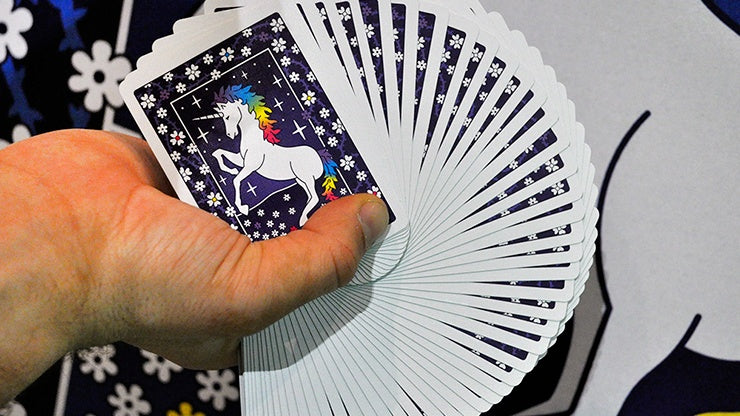 bicycle playing cards unicorn