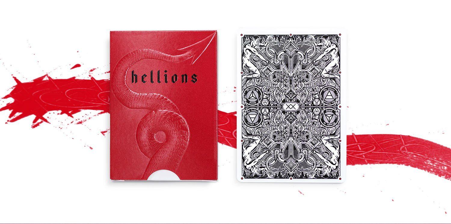 Bicycle Ellusionist Madison Hellions V3 US Playing Cards Magic Poker New