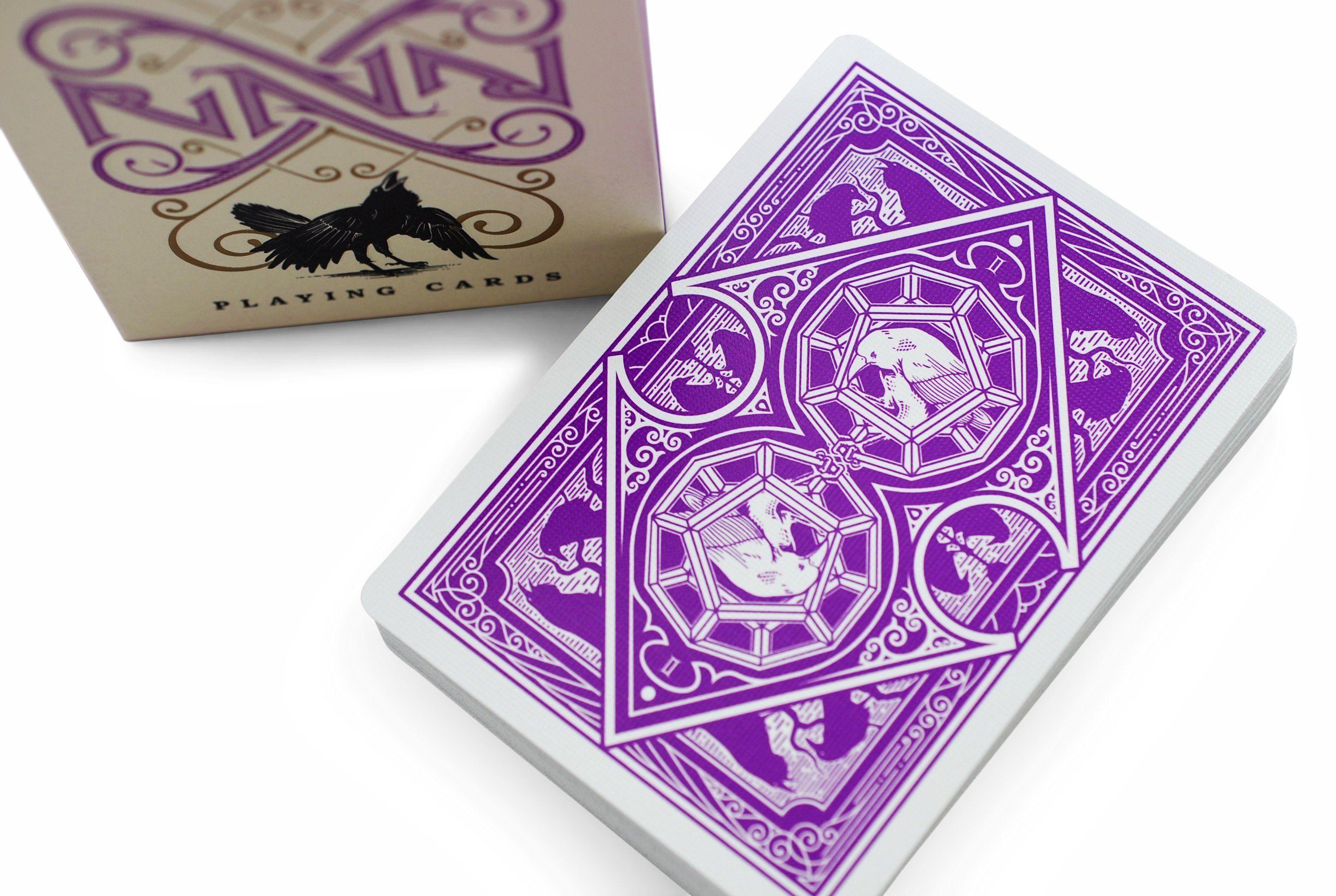 RAVN Playing Cards Purple Haze edition Magician Magic Deck