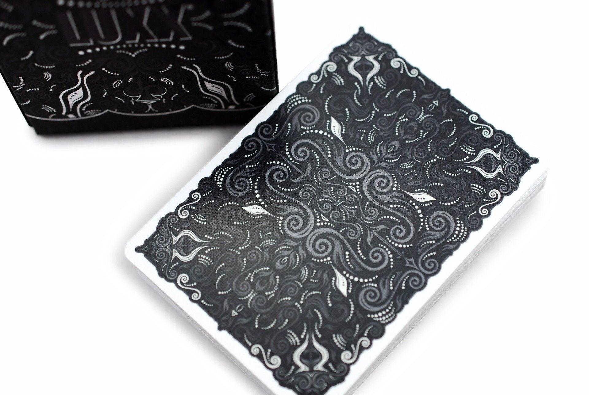 LUXX Shadow Silver V2 Playing Cards Limited Edition Deck LPCC 