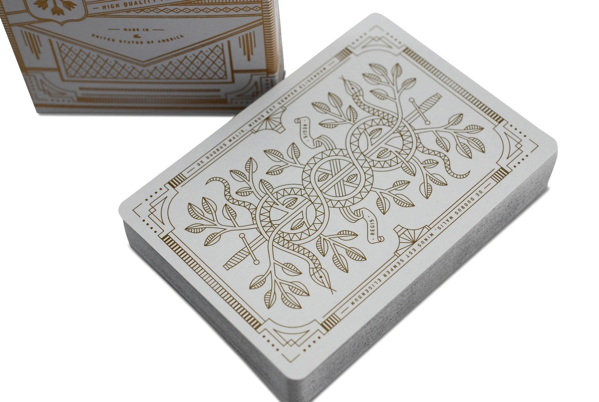 Theory11 White Monarch Playing Cards V2 Rare 
