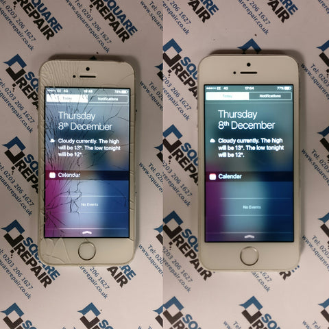 iphone 5s cracked screen repair, london