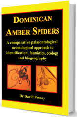 Dominican amber spiders