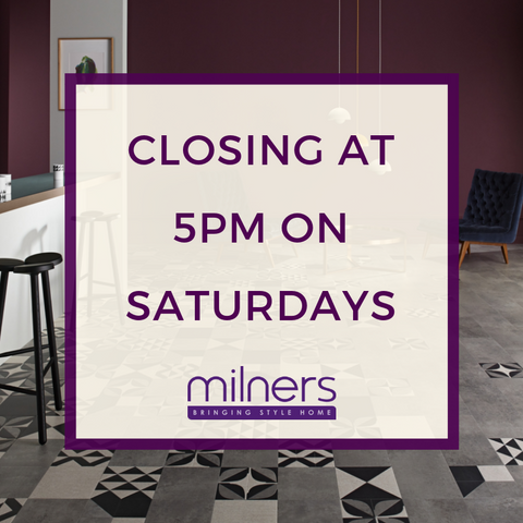 Closing 5pm Saturday