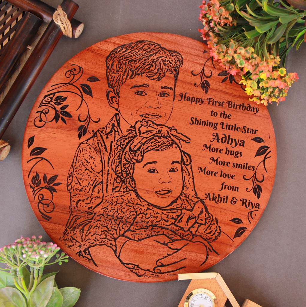 This Wood Engraved Photo with A Birthday Message Is The Best Birthday Gift For Boys and Birthday Gift For Girls. Looking for gifts for kids? This Photo On Wood Is A Great Gift Ideas For Kids..