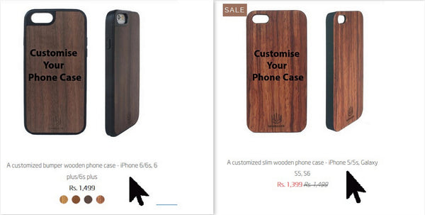 Customize your wooden phone case - Woodgeek store