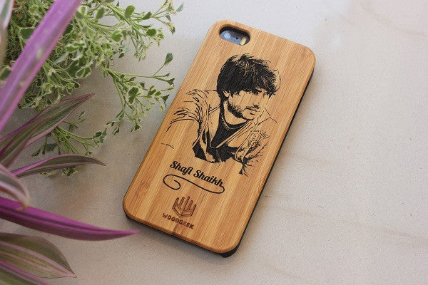 Buy wooden iPhone case with photo - Woodgeek Store