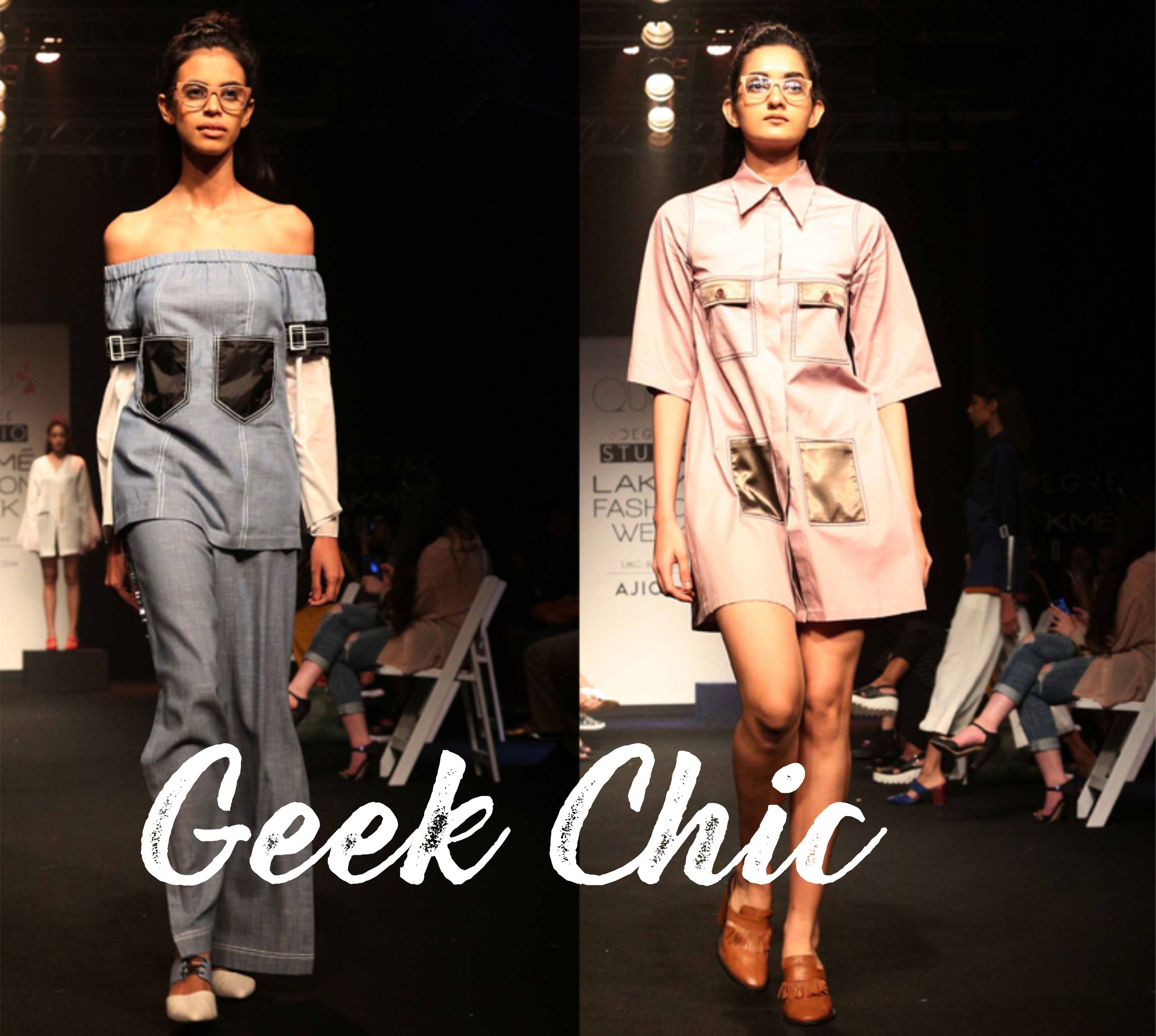 Geek Chic Wood Frame Optical Glasses at Lakme Fashion Week - Woodgeek Store