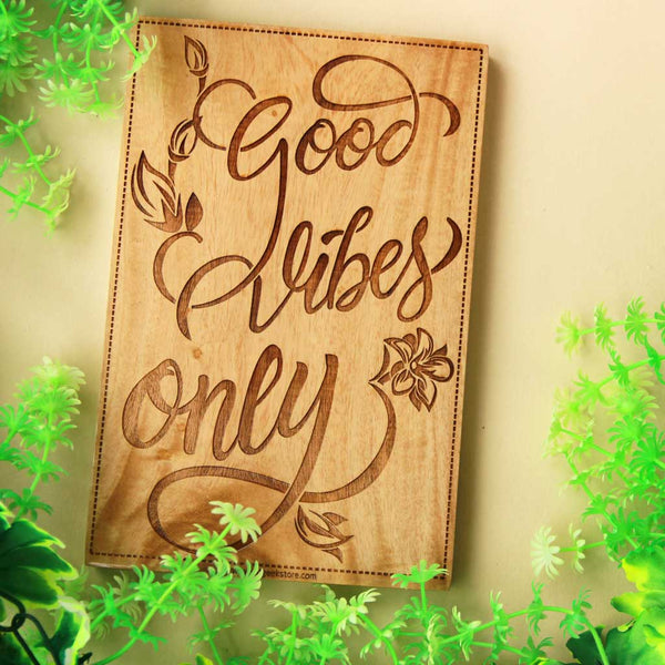 Inspirational Wooden Signs -Unique Wall Wood Signs - Carved Wooden Signs - Wood Art - Customized Wooden Signs - Wood Online - Woodgeek - Woodgeekstore