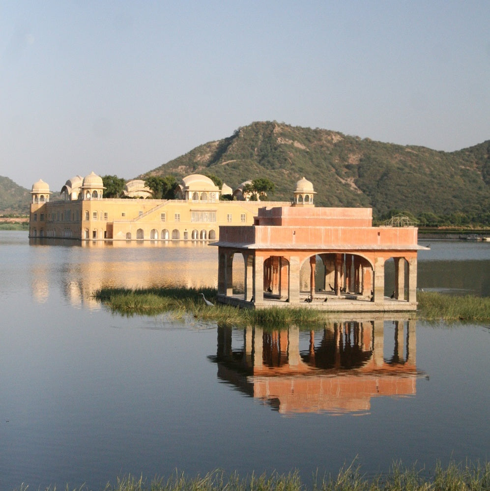 Jal Mahal in Jaipur - India's Golden Triangle Trip by Woodgeek Store