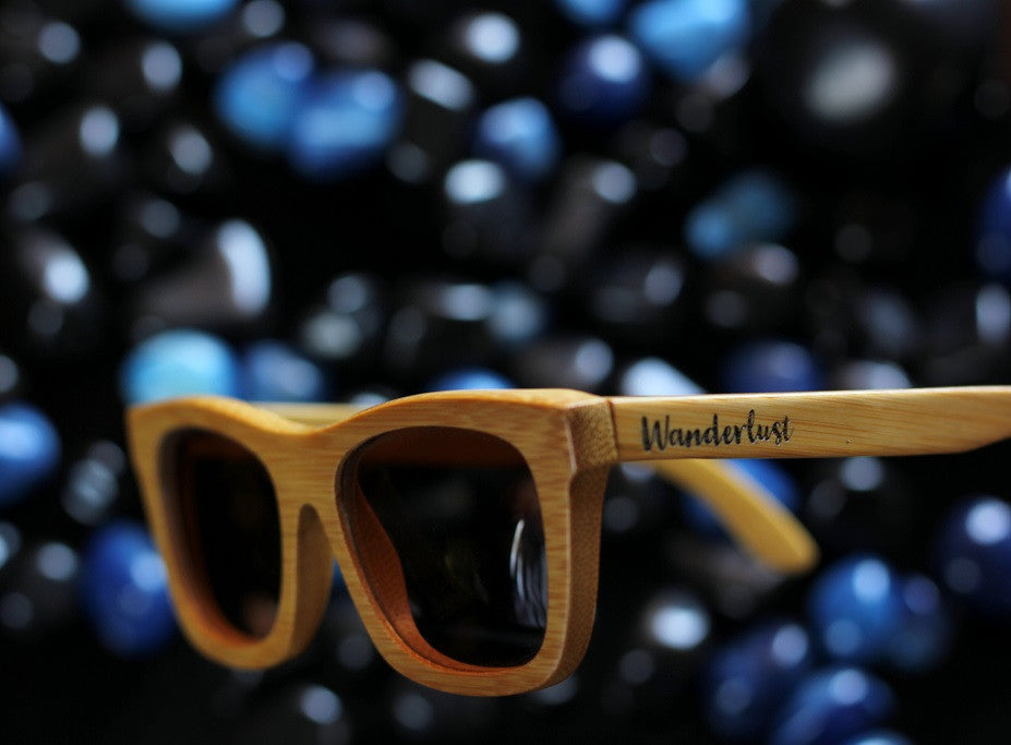 The Journeyman Square Sunglasses - Personalised Wooden Sunglasses - Woodgeek Store