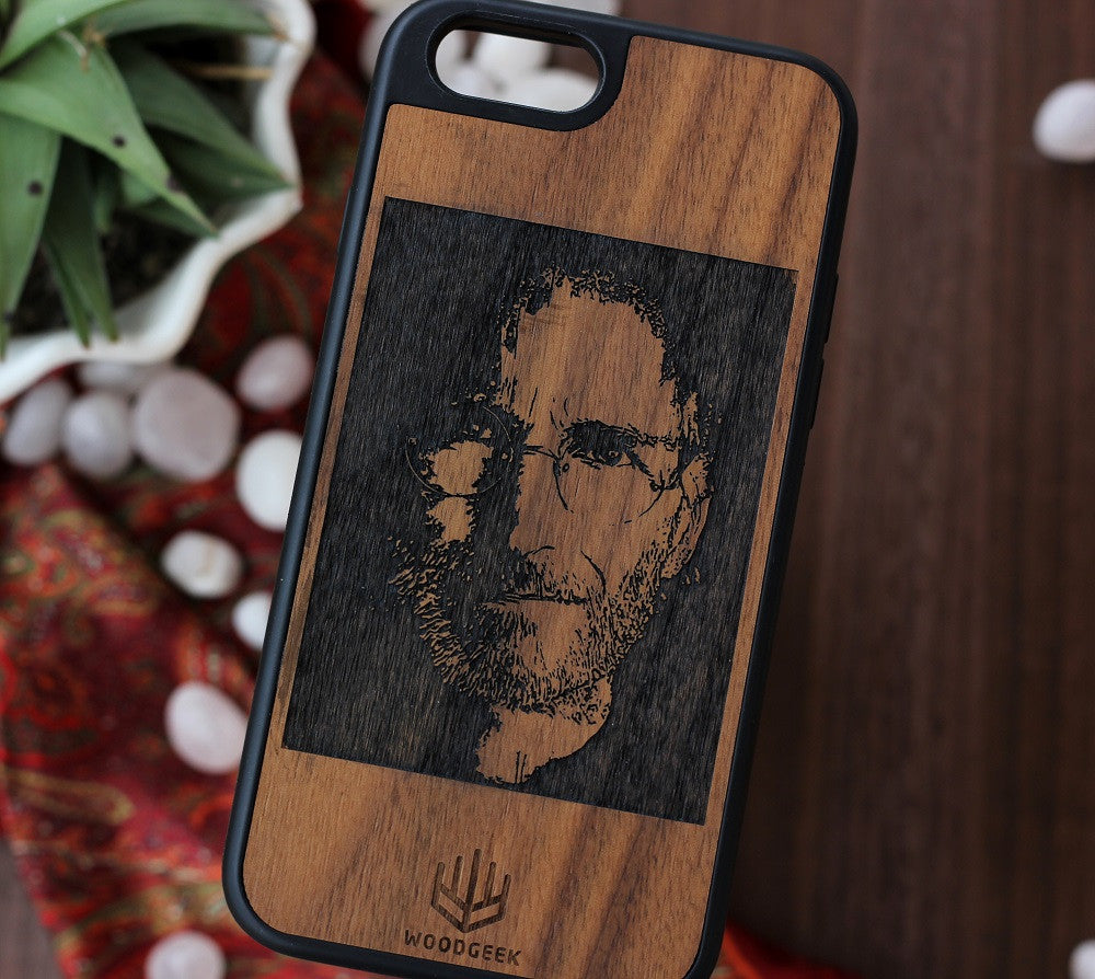 Personalised Photo Gifts - Custom Photo iPhone Wood Phone Case - Woodgeek Store