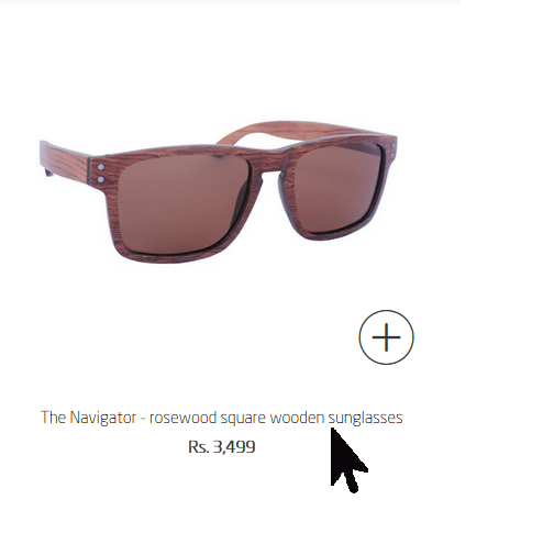 Custom engrave your Navigator rosewood sunglasses - Woodgeek Store