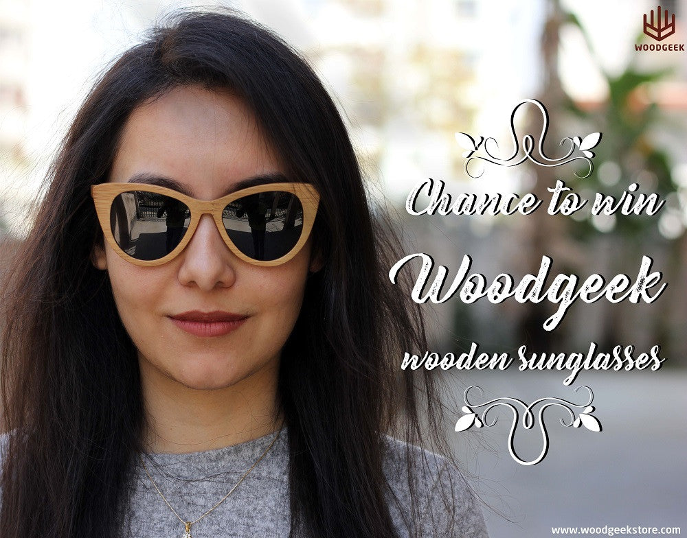 Win Woodgeek Personalized Wooden Sunglasses - Woodgeek Contest