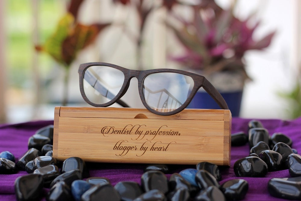 The Artist - Oval Frames - Cateye Gasses - Wooden Glasses Frames - Wooden Specs - Wooden Optical Frames - Woodgeek Store