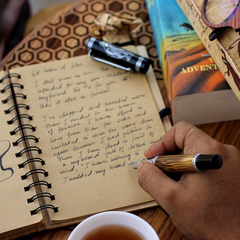 The Best Writing Journal for Writers & Poets - Bamboo Notebooks - Woodgeek Store