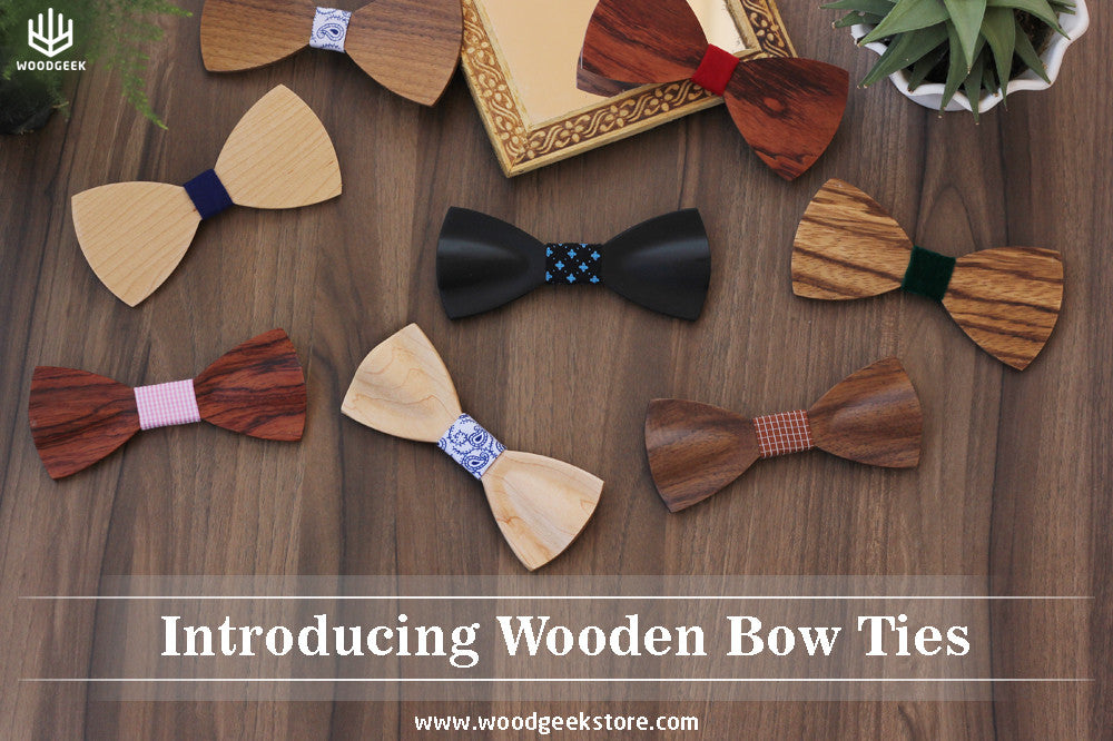 Wooden Bow Ties - Woodgeek Store