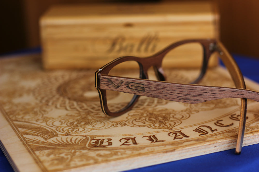 Wooden Prescription Glasses from Woodgeek Store
