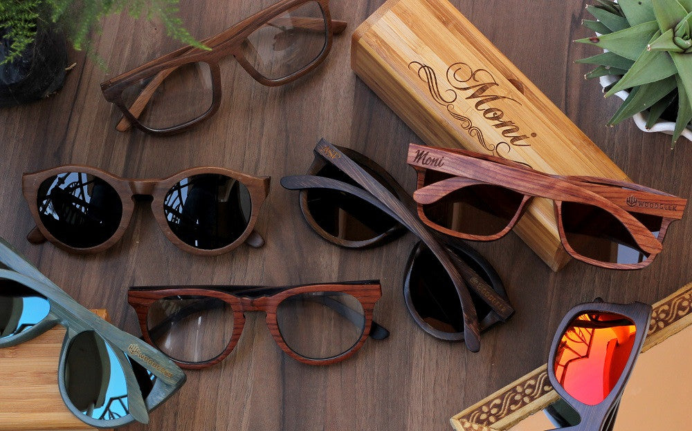 Personalised Wooden Sunglasses - Woodgeek Store