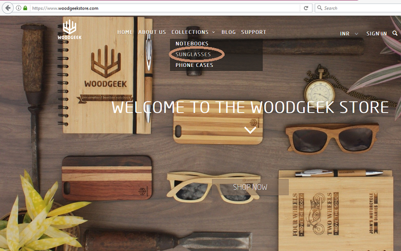 Customize your wooden sunglasses - Woodgeek store