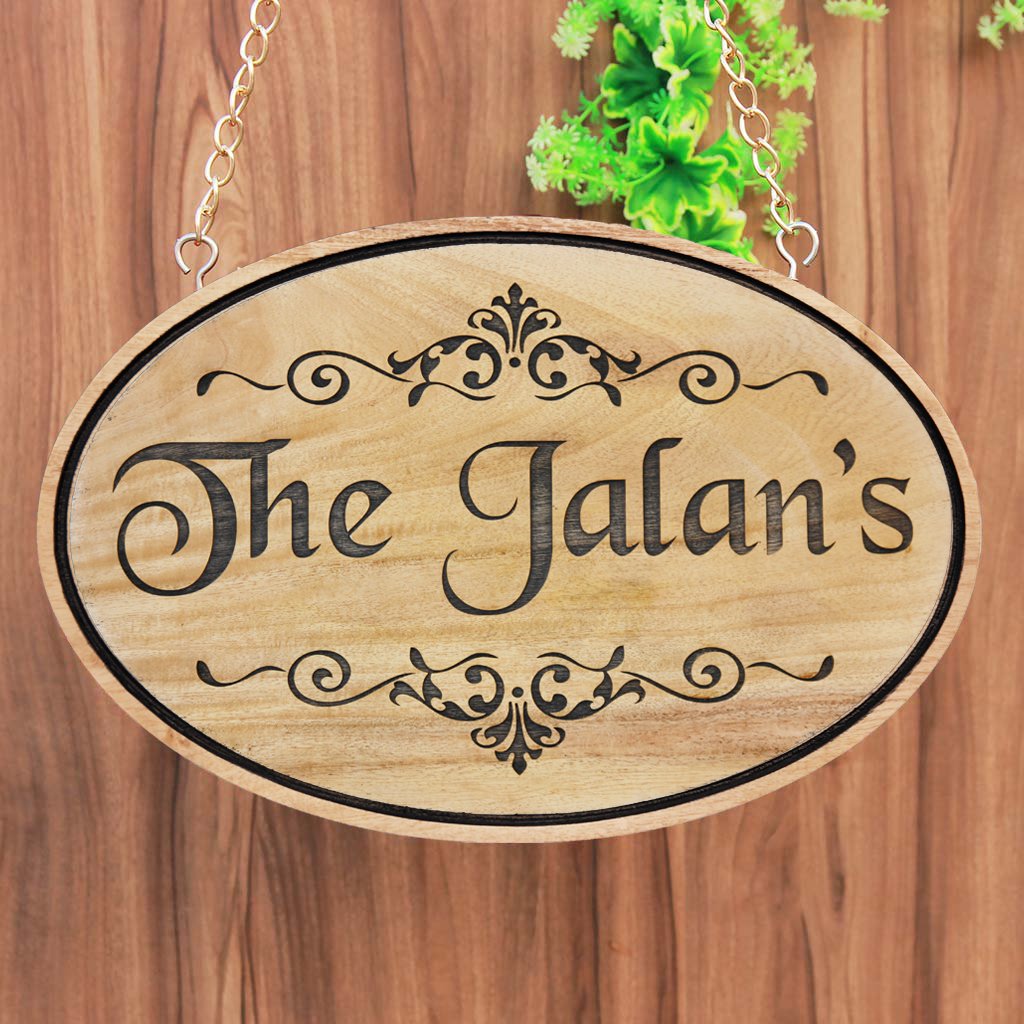 Custom Wooden Signs For Home - Hanging Signs - Personalised Signs - Custom Wood Signs - House Name Plates - Hanging House Signs - Wood Carved Signs - Wood Signs - Woodgeek Store