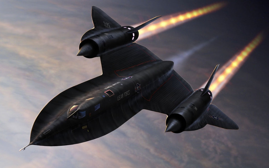 SR 71 Blackbird made in Titanium