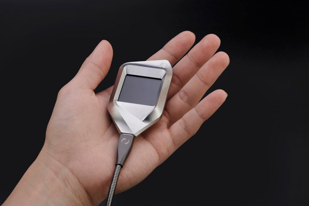 corazon bitcoin and crypto wallet. titanium trezor model t