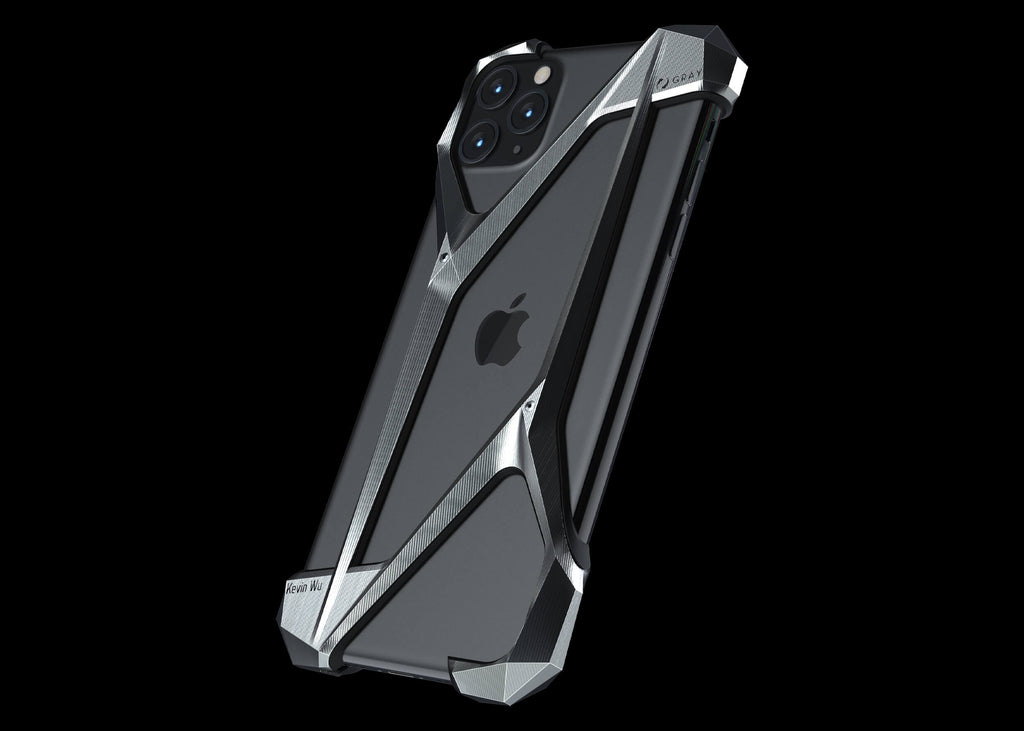 luxury iPhone 11 pro case, alter ego titanium