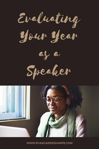 Evaluating Your Year as a Speaker- He says, She says