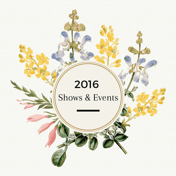 2016 Shows & Events