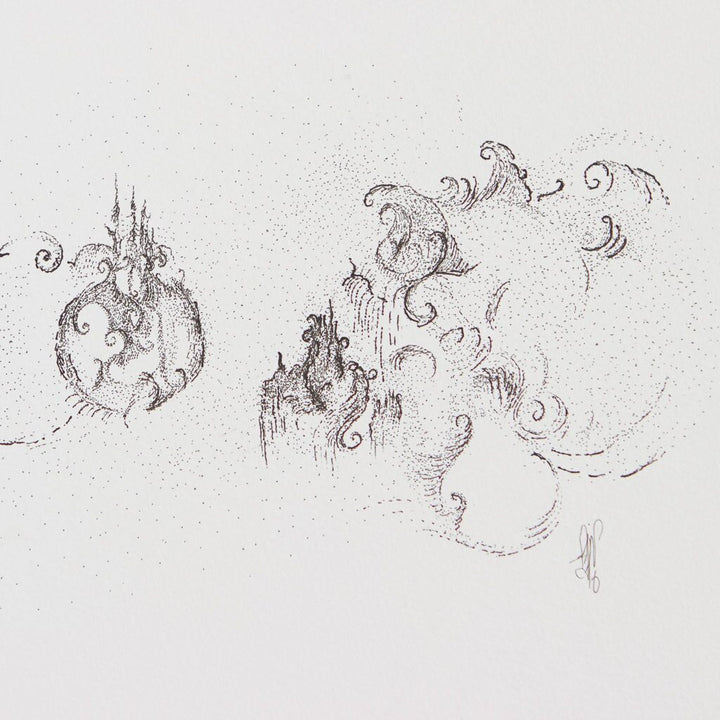 The Pomegranates, Drawing by The Pomegranates Tappan