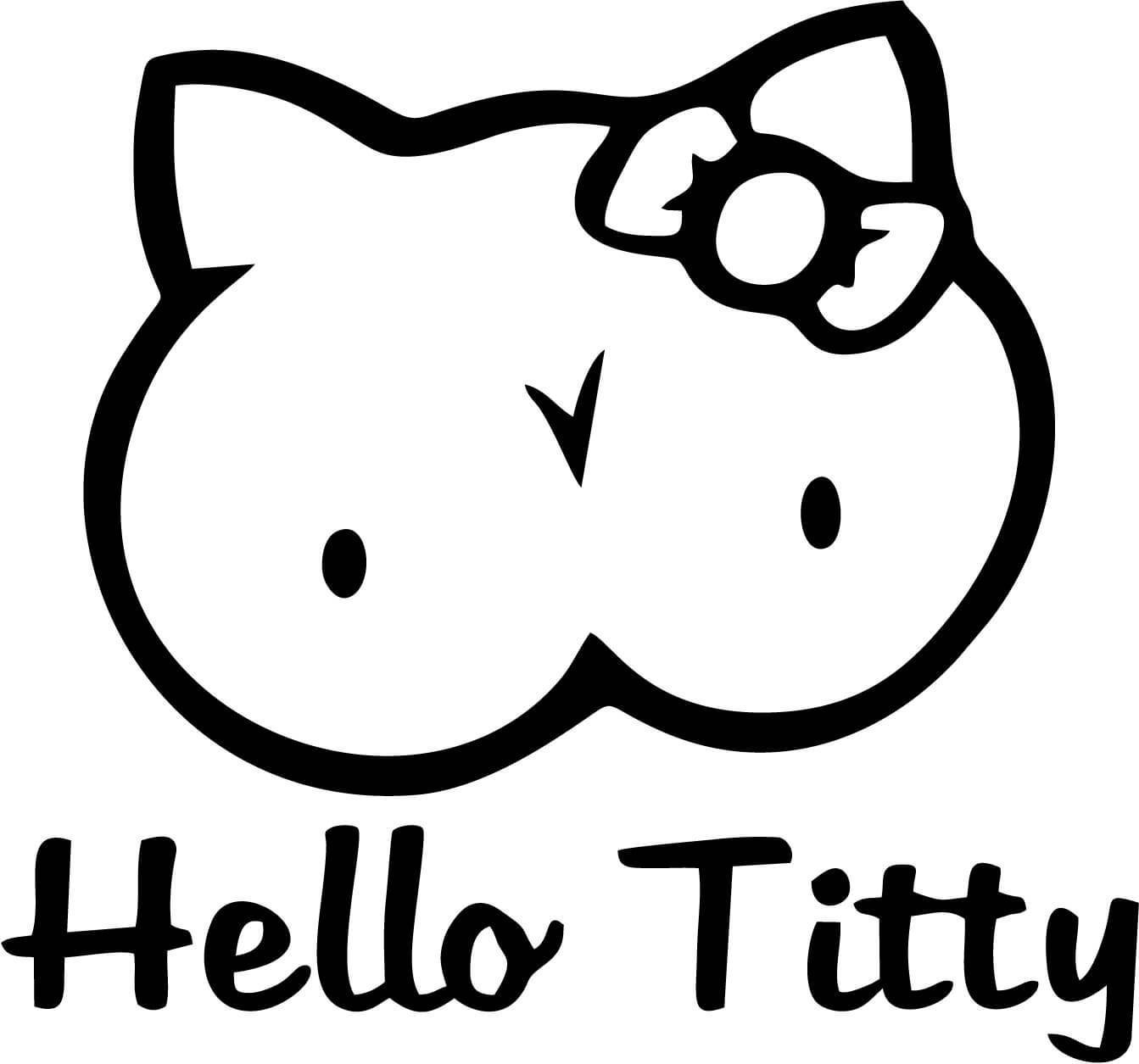 Dees tits and kitty meow