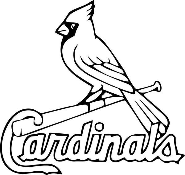 St. Louis Cardinals MLB Baseball Logo - Vinyl Car Window and Laptop De – Decal Gremlins