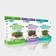 Organic Microgreens Kit, Variety 3-Pack 🌱