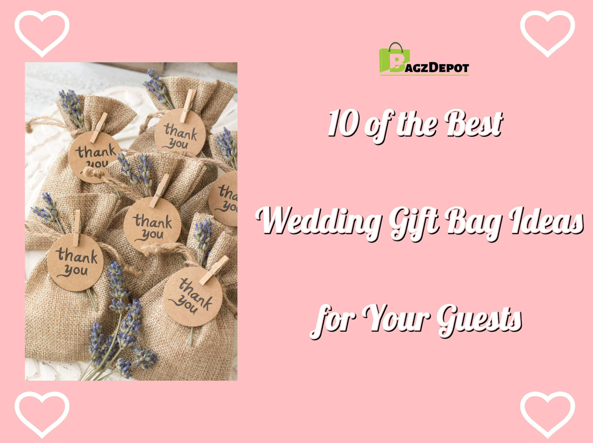 best wedding gift bag ideas