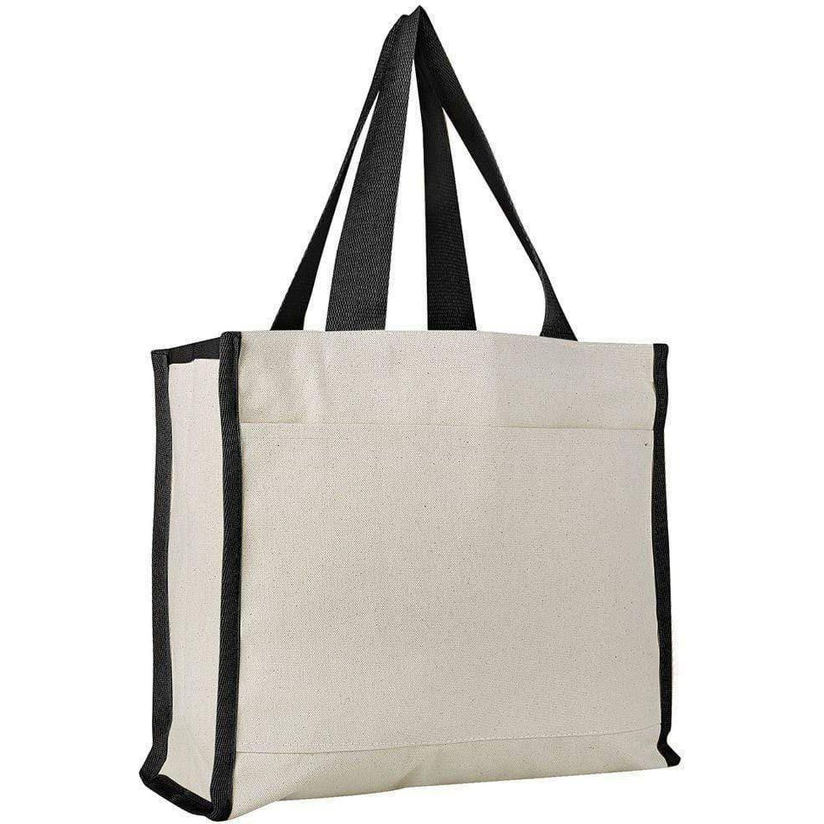 Heavy Canvas Zippered Shopping Tote Bags,Wholesale canvas tote bags