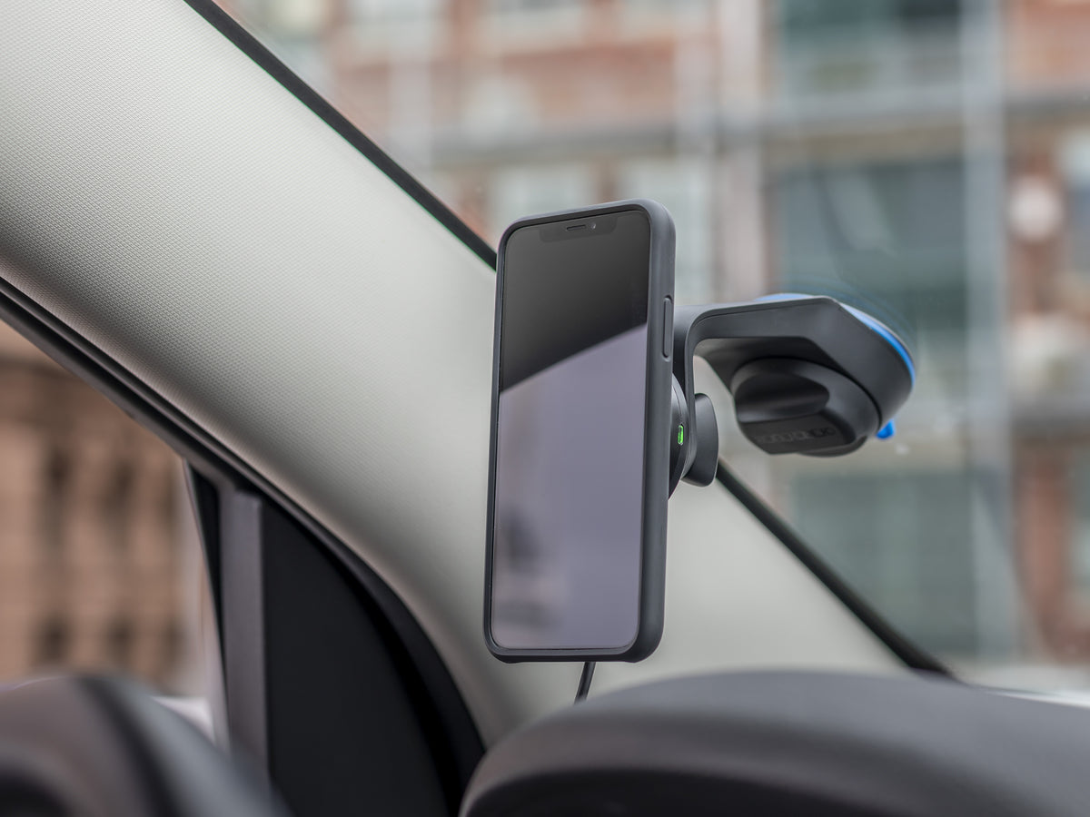 Windscreen/Dash - Car Mount with optional Wireless Charging Head - Quad Lock® Europe - Official Store