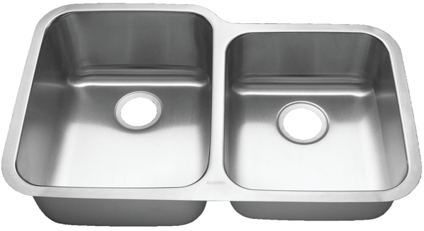 Blanco Stainless Steel Double 60 40 Bowl Sink 32 1 3