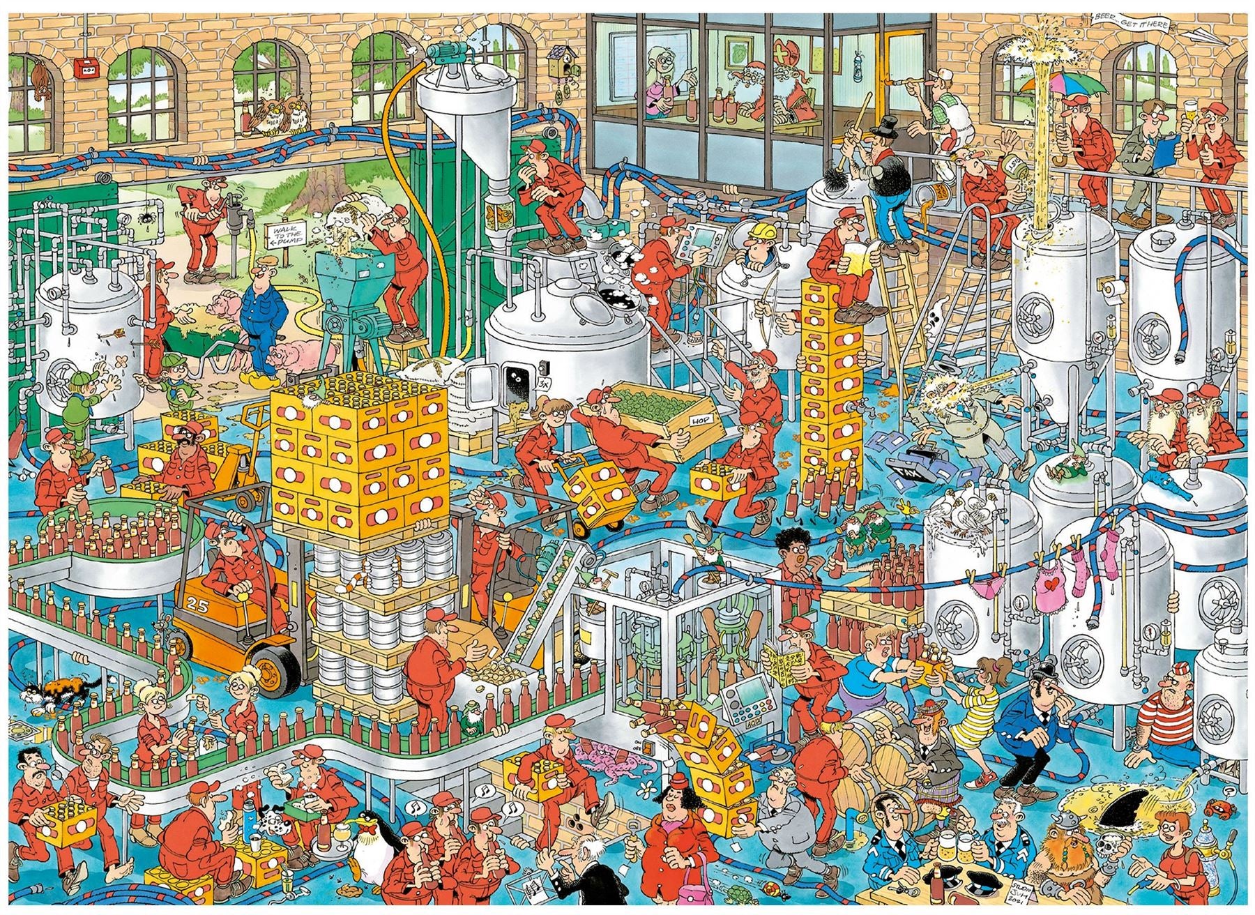 uitbreiden Aanwezigheid Verdeelstuk The Craft Brewery - Jan Van Haasteren 1000 Piece Jigsaw Puzzle – All Jigsaw  Puzzles UK