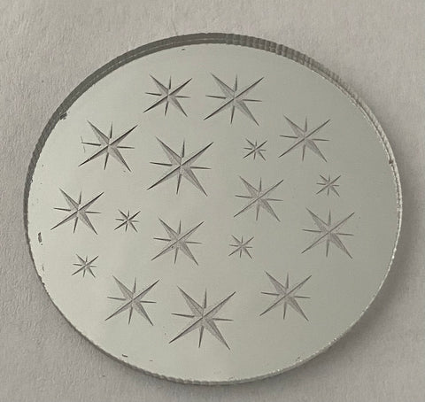High End Systems 39141106 Gobo Hollywood Stars Glass Size E