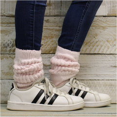 slouch socks pink - pink cotton scrunch socks 90s