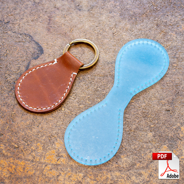 Printable Leather Key Fob Pattern