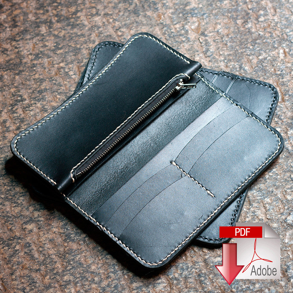 Zippered Long Wallet Digital Template (8.5 x 11) – MAKESUPPLY
