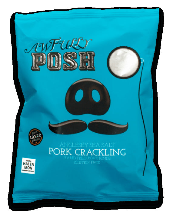 AP Brands founder interview Awfully Posh pork scratchings