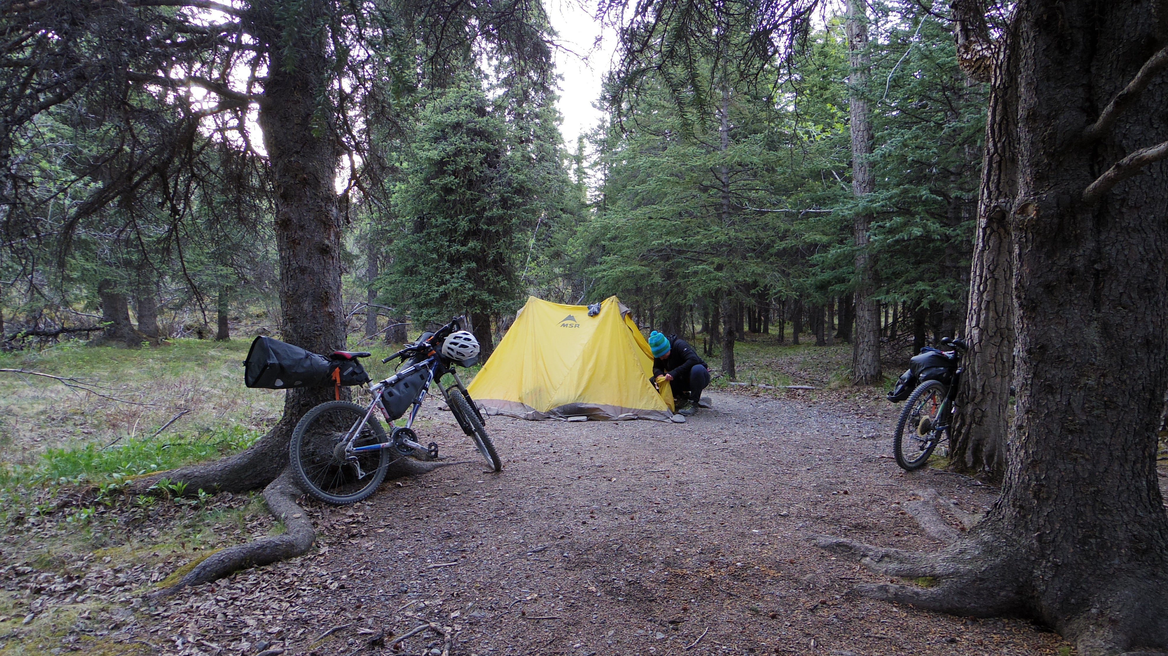 Sarah Outen Tent Camping