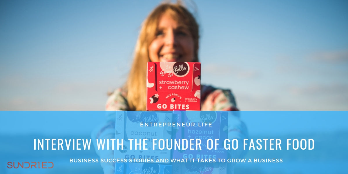 Sundried entrepreneur life interview with founder of go faster food